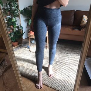 Size 4 lululemon wunder unders in gray